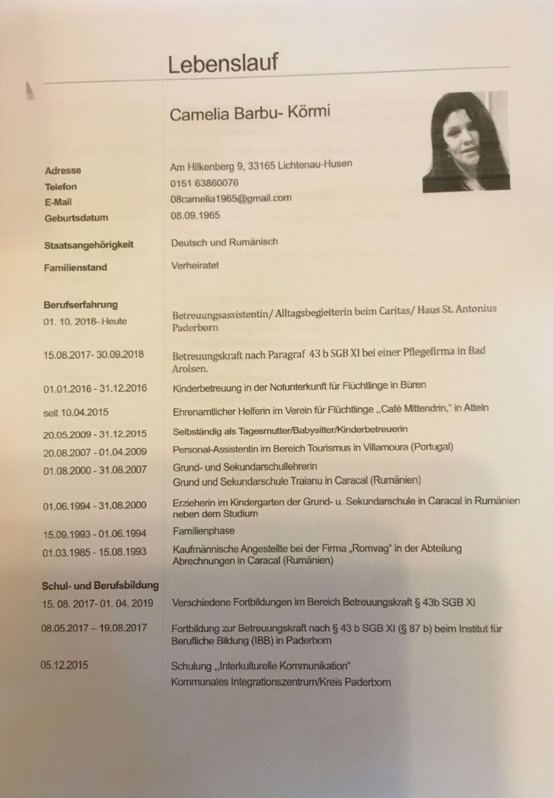 Rumänisch mit Muttersprachlerin Camelia lernen in Lichtenau